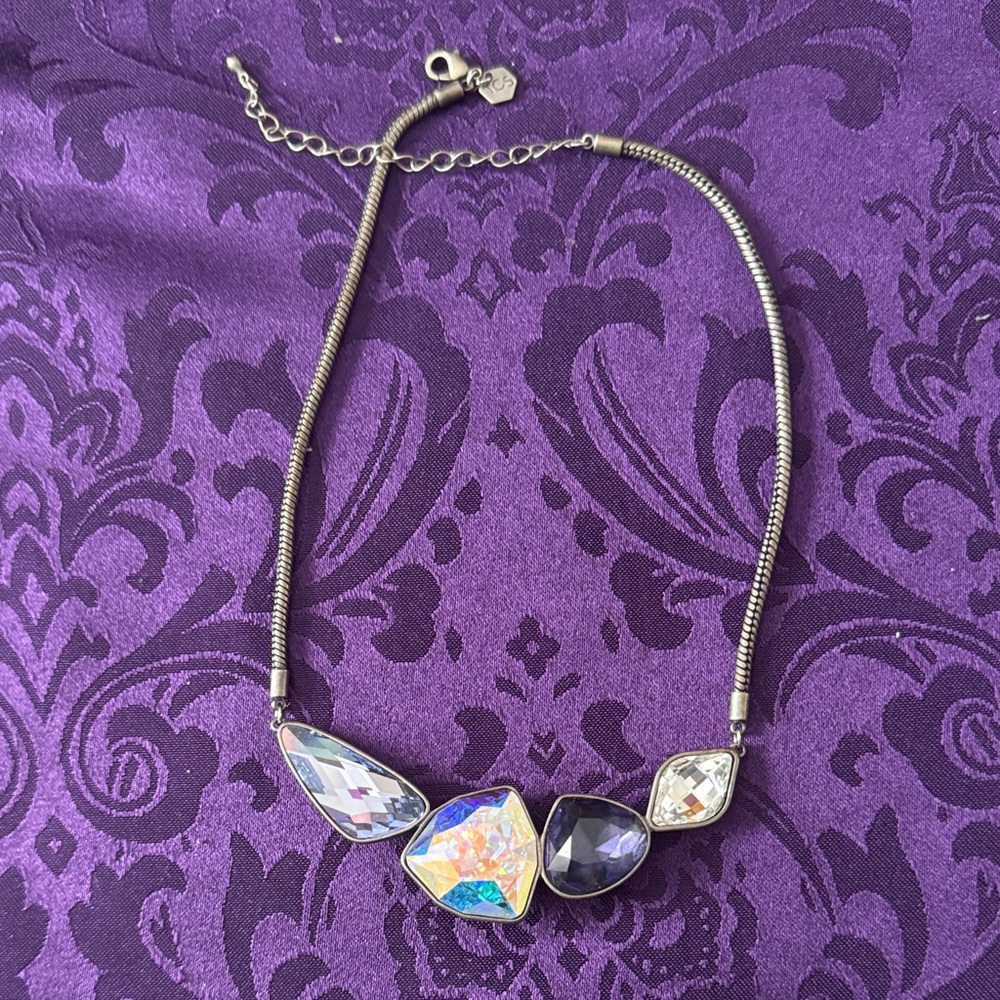 Touchstone Crystal Statement Necklace